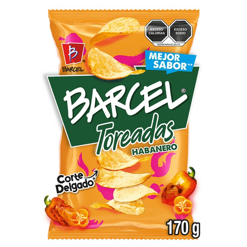 Papas Barcel Toreadas 170g