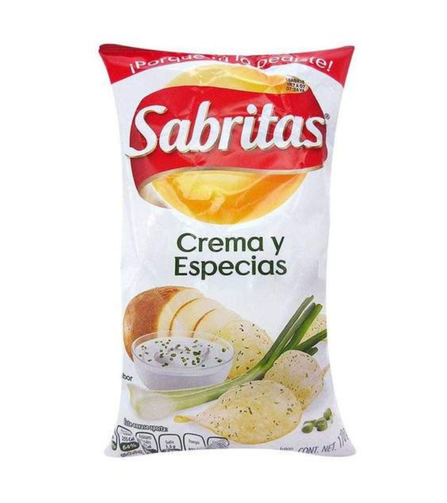 Sabritas Crema & Especias 42g