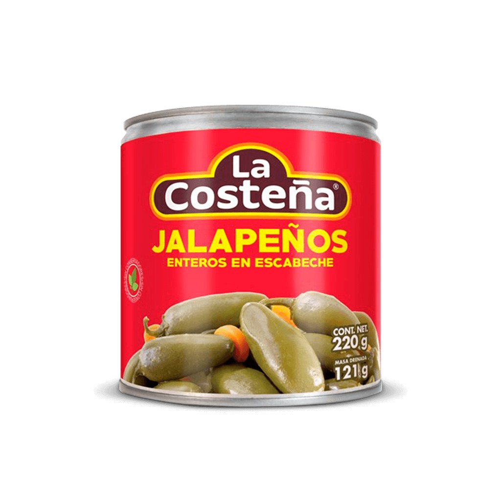 [LAT001] Lata Chile Jalapeño La Costeña 220 gr