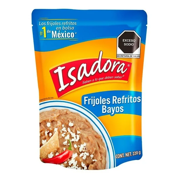[LCT029] Frijoles Bayos Refritos Isadora 400 gr