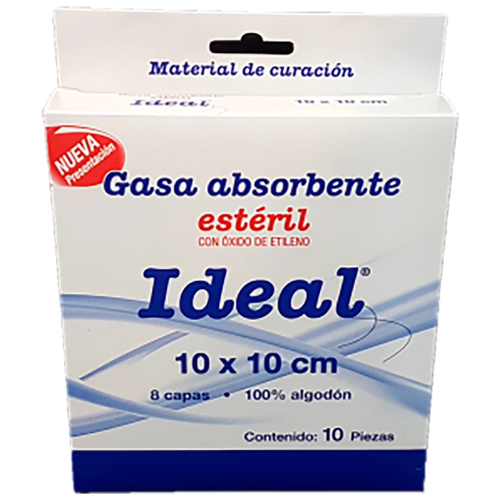 Gasa estéril 10x10 cm pz