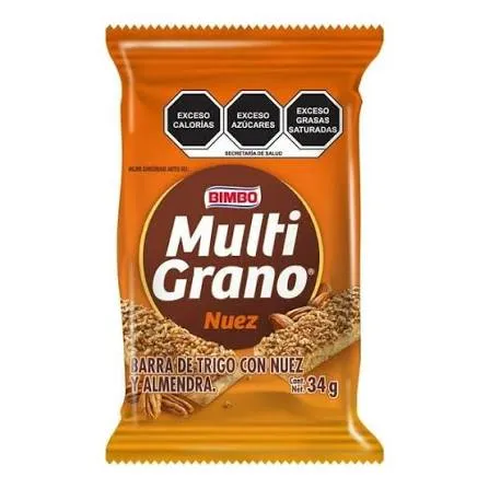 Multigrano Nuez 44.2g BIMBO