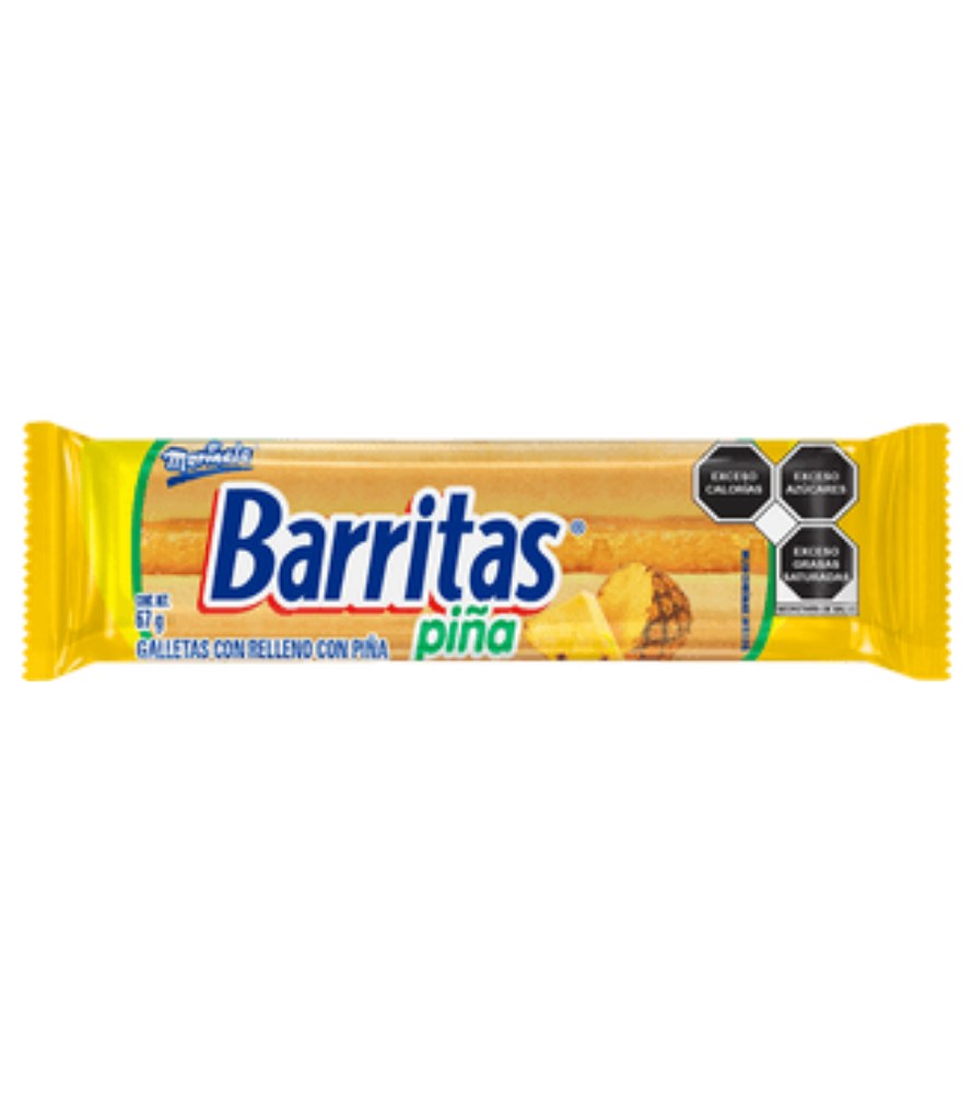 Barritas Piña 75g Marinela