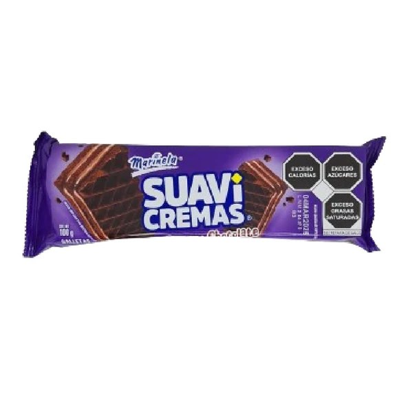 Suavicremas Chocolate 12p 100g Marinela