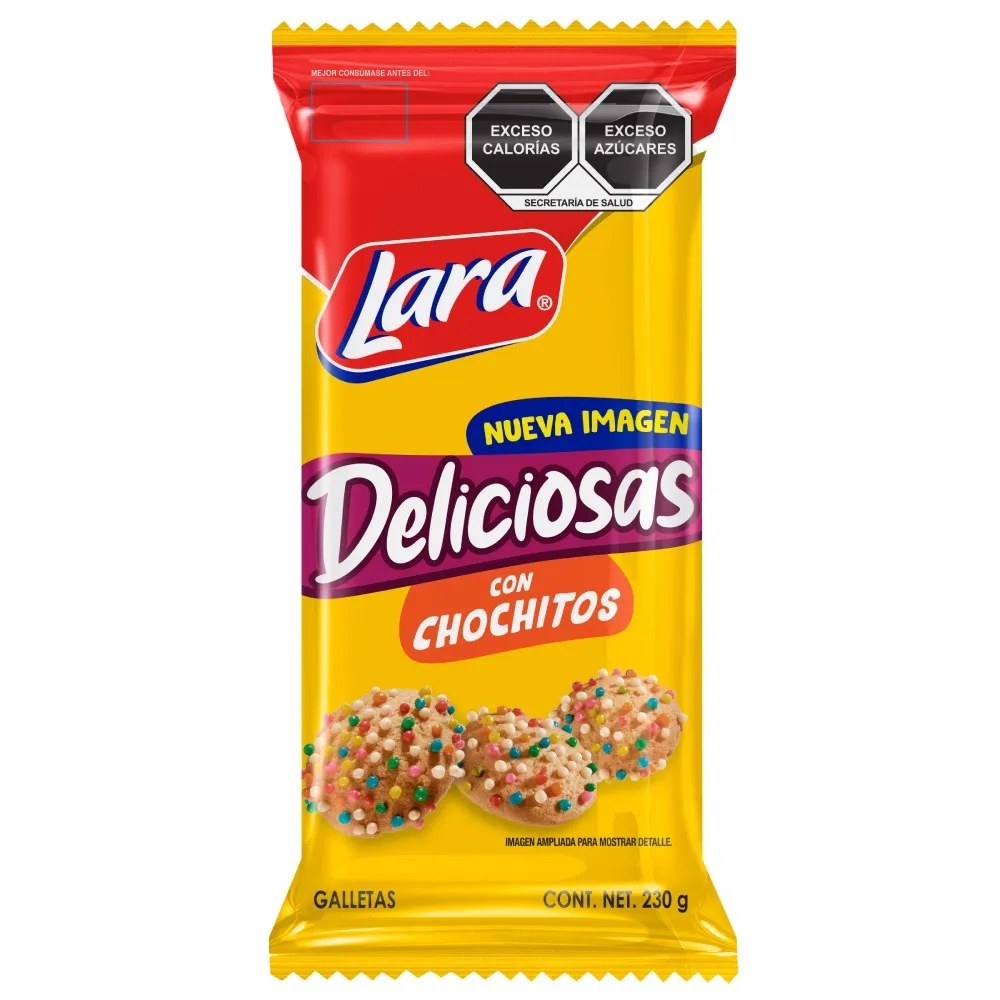 Deliciosas Chochitos Lara 230 gr