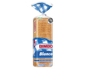 Pan Blanco Paq. 620g Bimbo