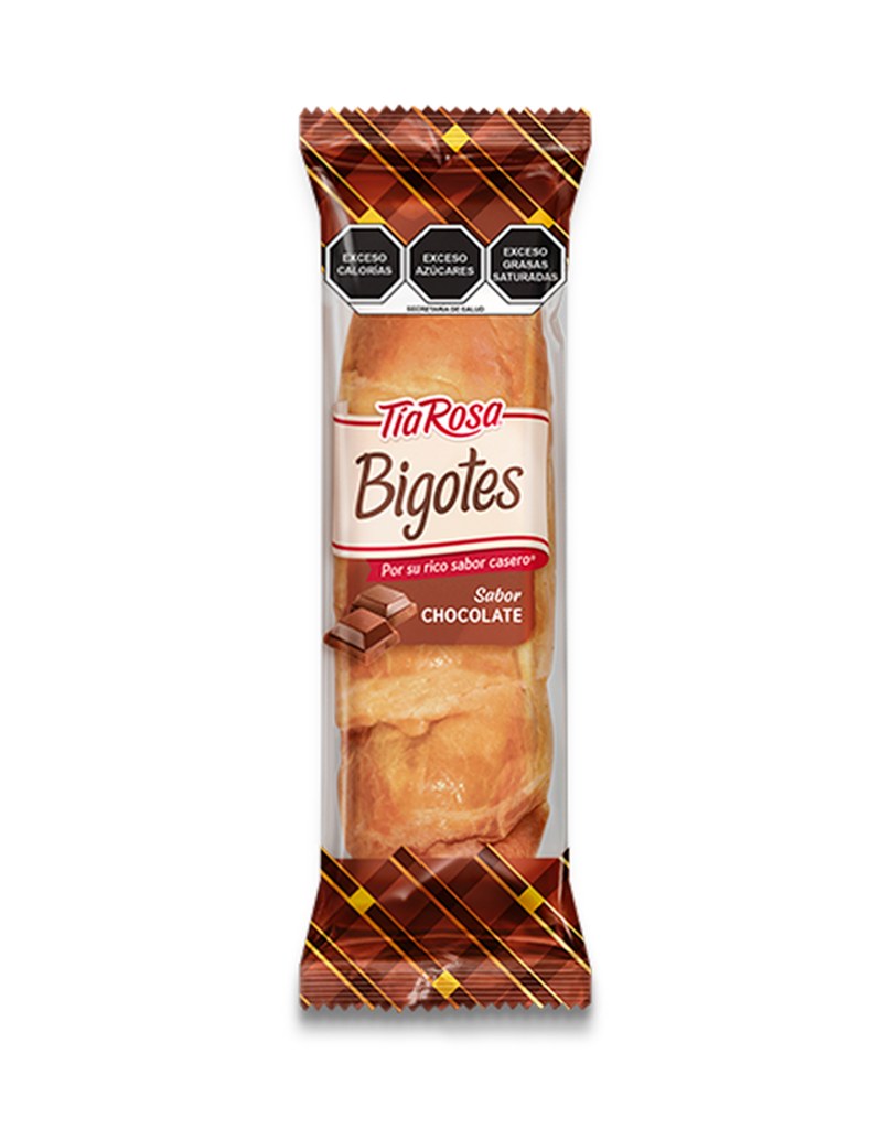 Bigotes Chocolate 1 pz 80g Tia Rosa