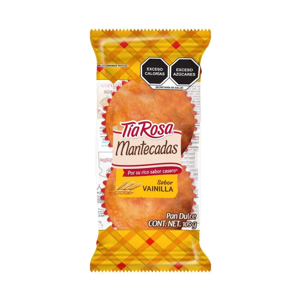 Mantecadas 2pz 105g Tia Rosa