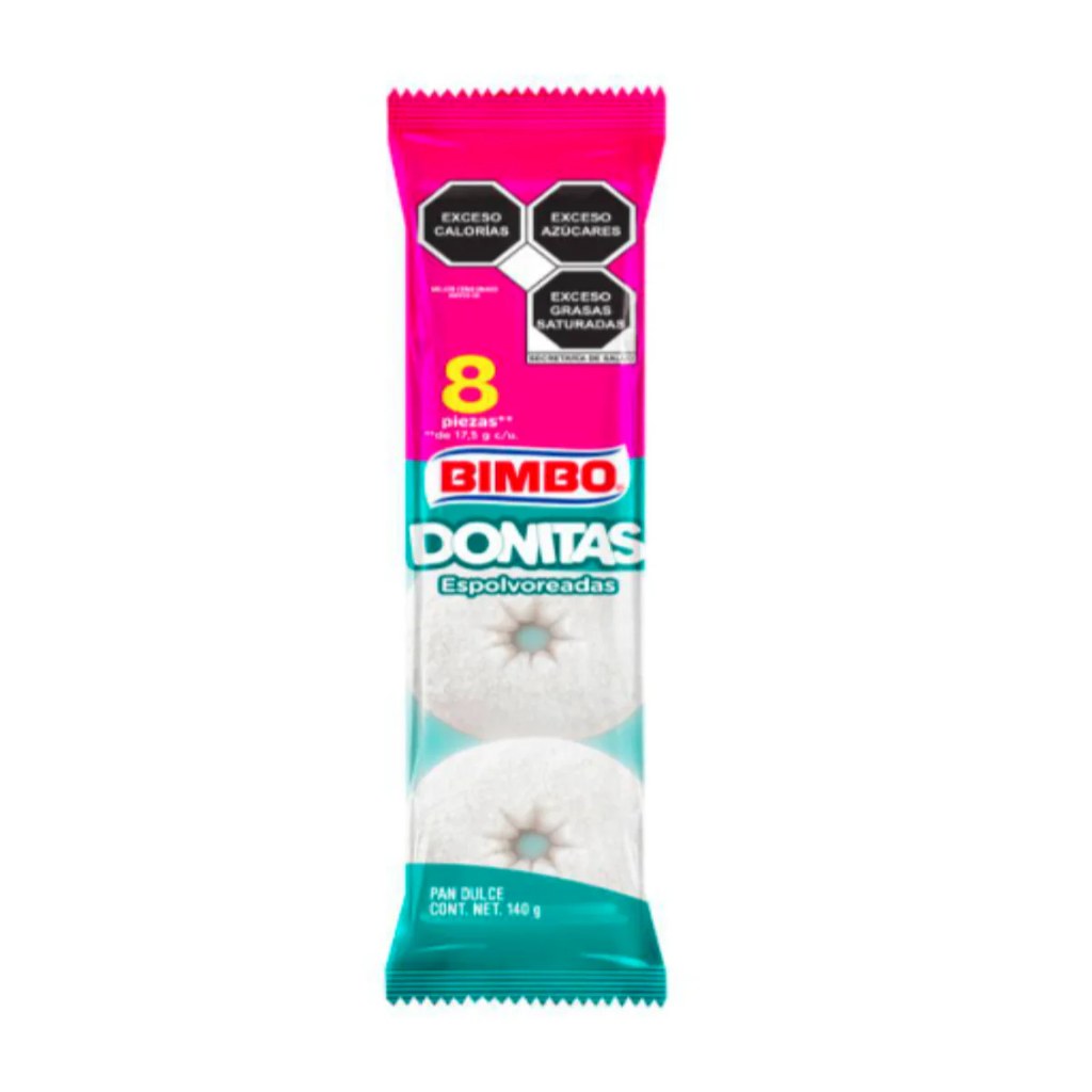 Donita Espolvoreada 8pz 140g