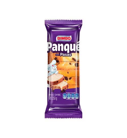 [BIM0159] Panque Pasas 280g BIMBO