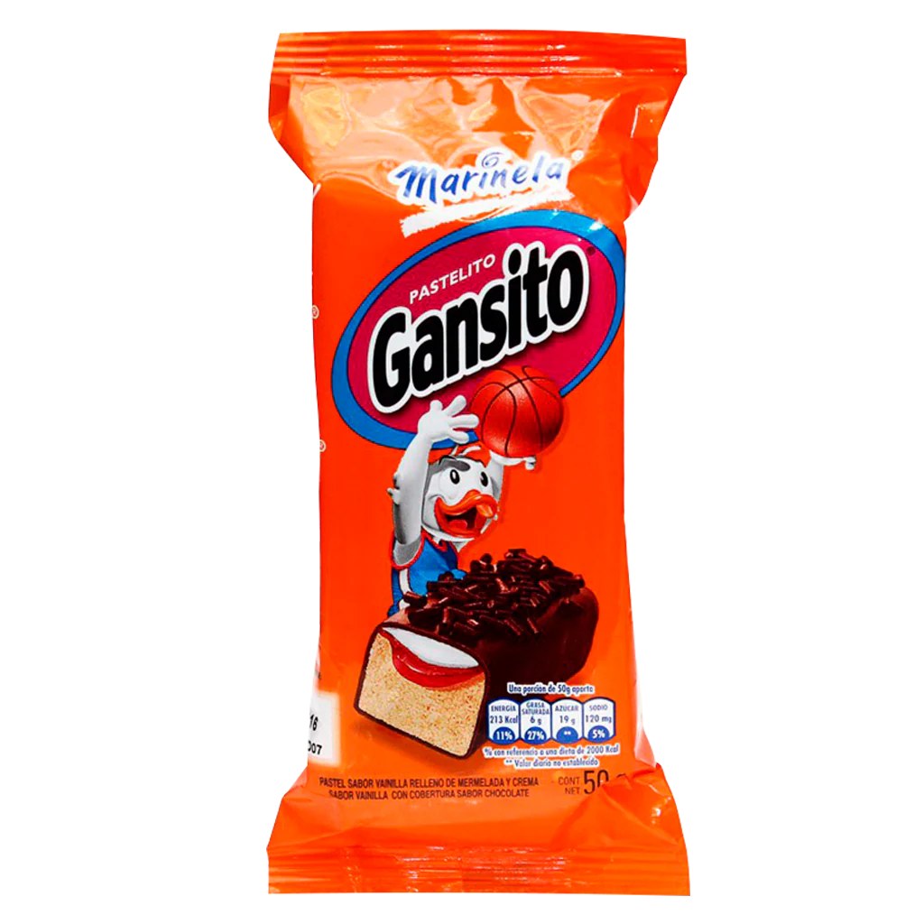 Gansito 1p 50g Marinela