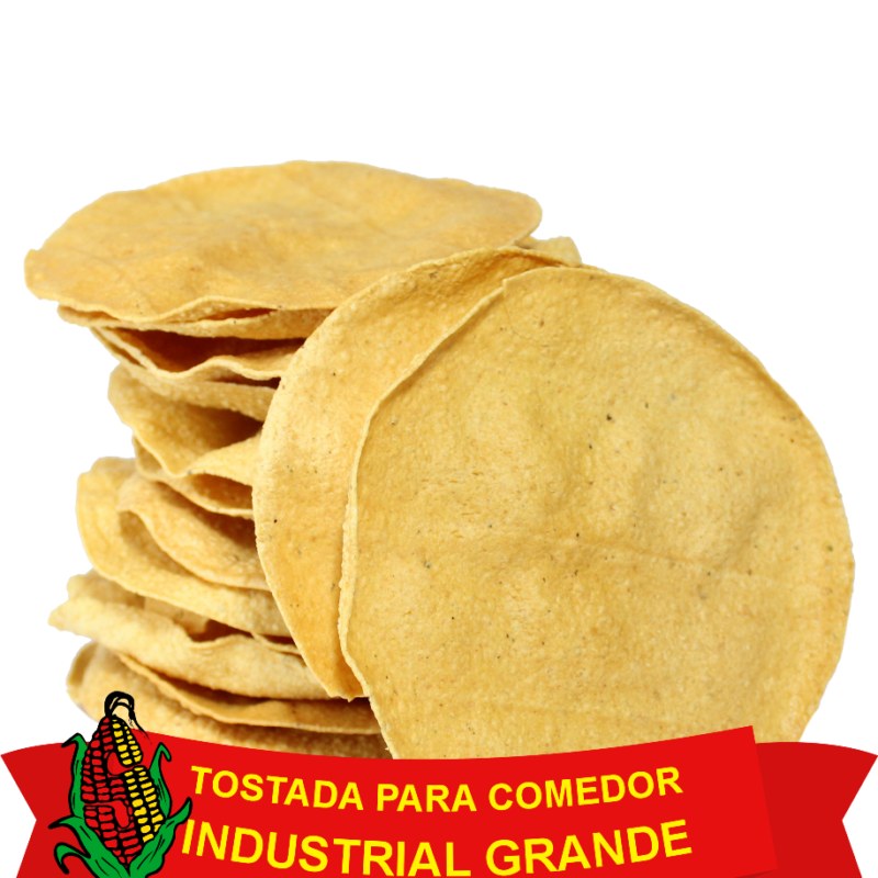 [BIM0211] Tostada Plana 15p 175g Milpa Real