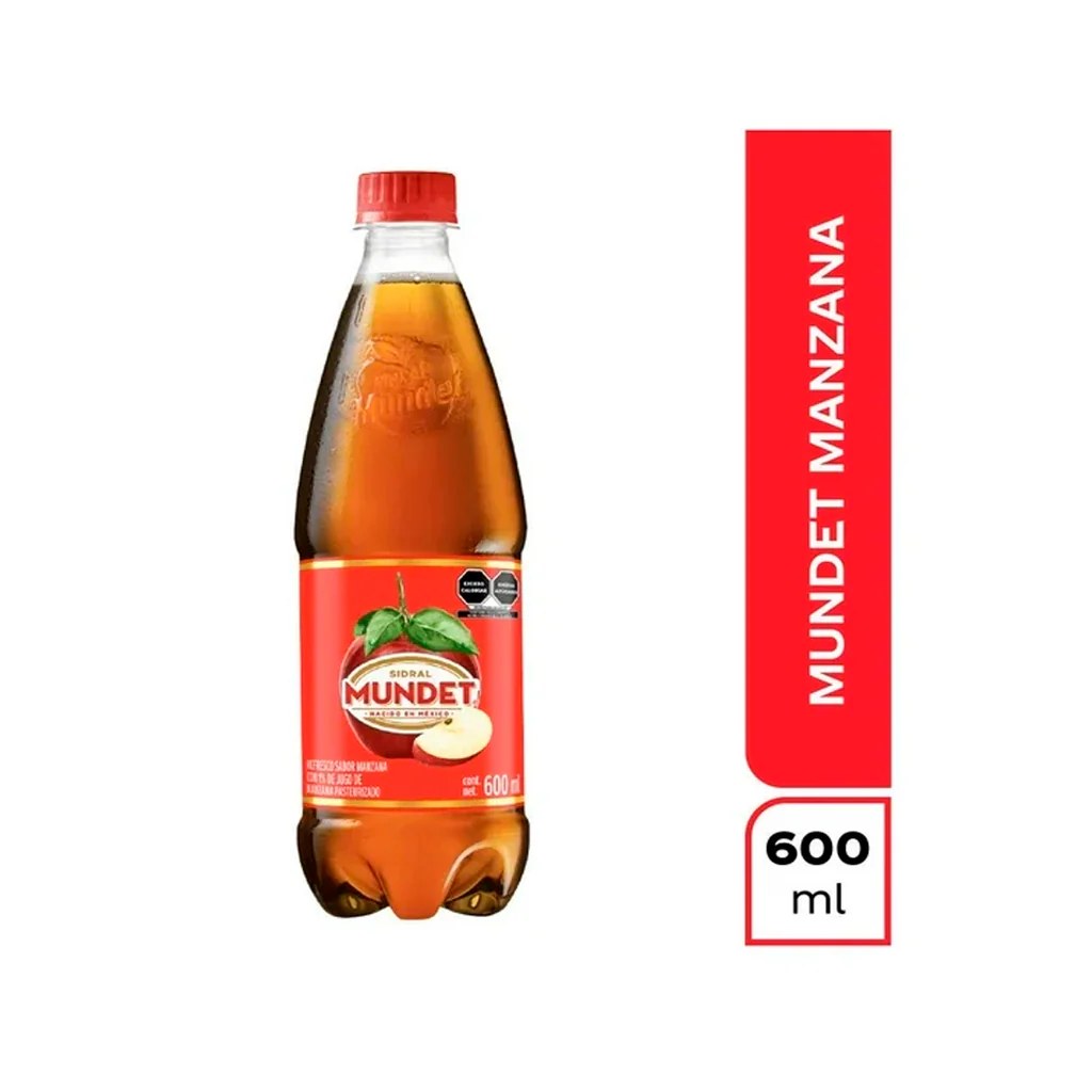 Sidral Mundet Manzana 600ml