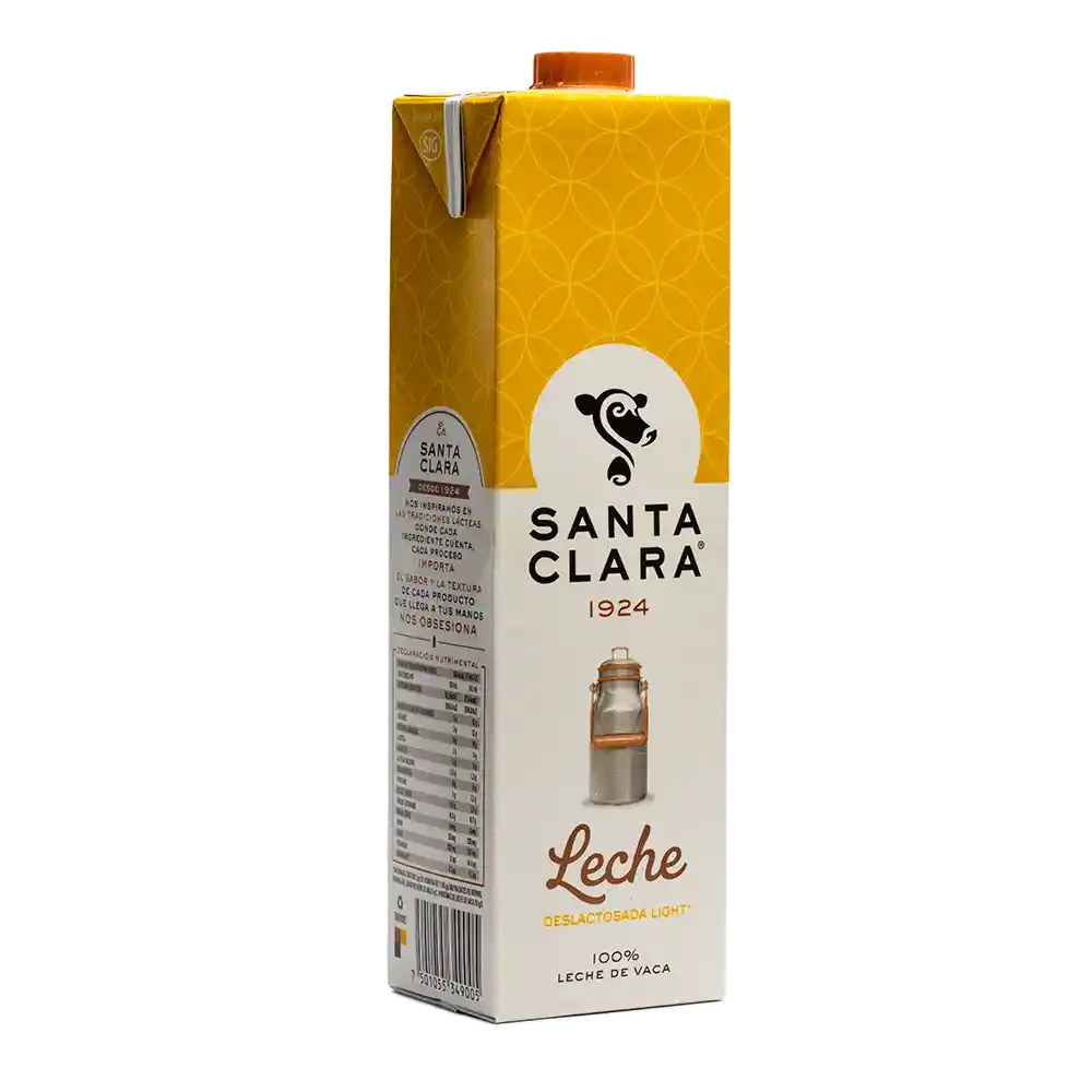 Santa Clara Leche Deslactosada 750ml