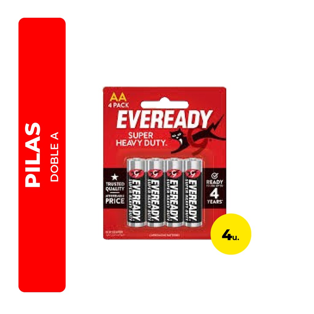 Pila Eveready AA Paq. 2 pzs