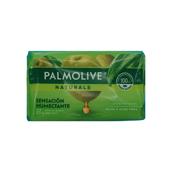 Jabón Palmolive Naturals Aloe y Oliva 120g