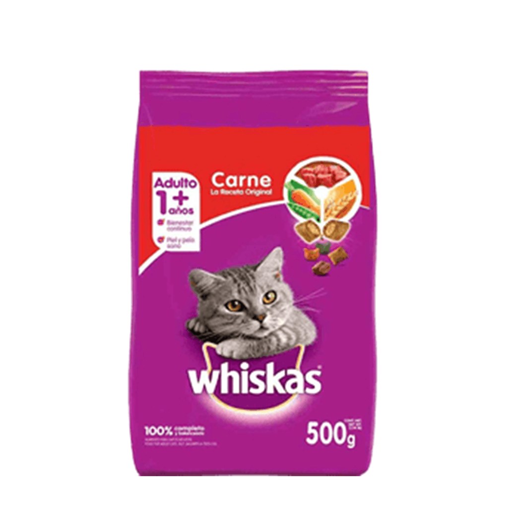 Alimento Gato Whiskas Original 500g