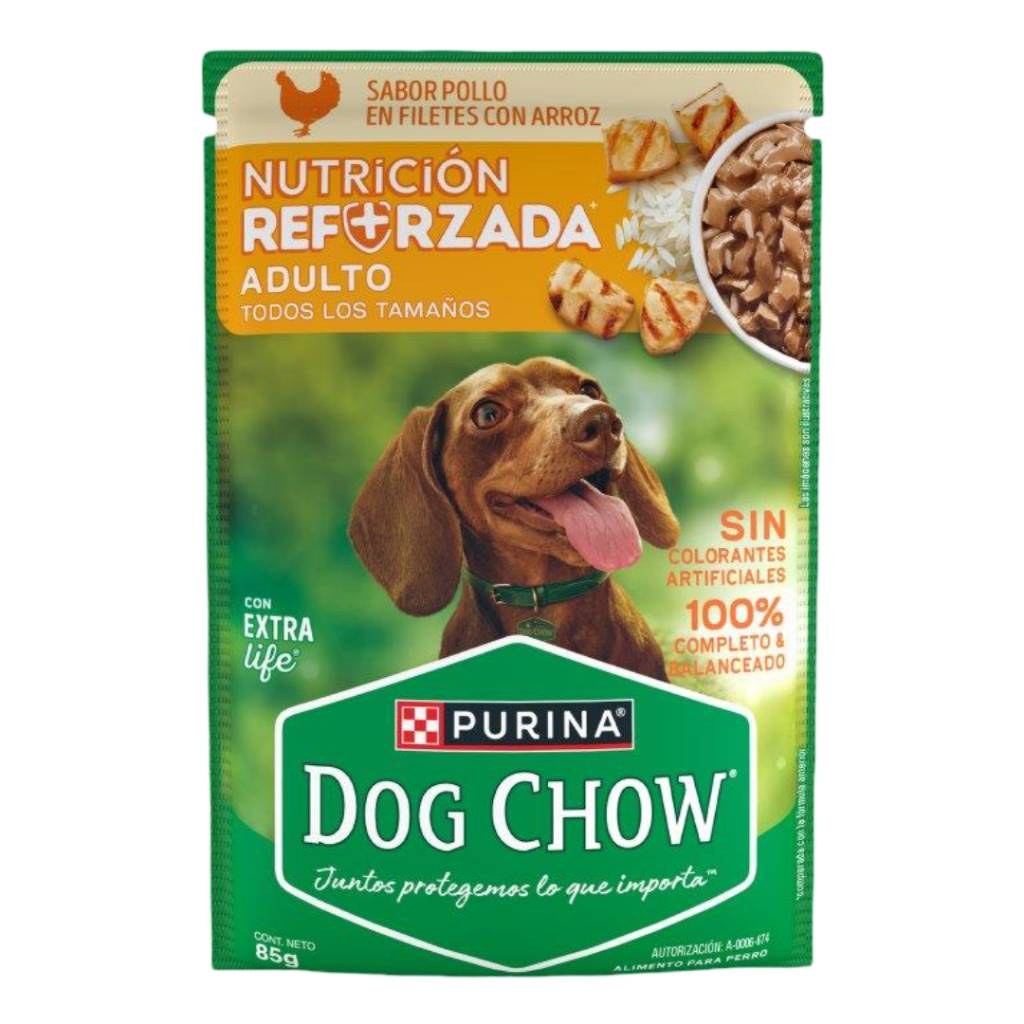 Alimento Perro Dog Chow Pollo Sobre 85g