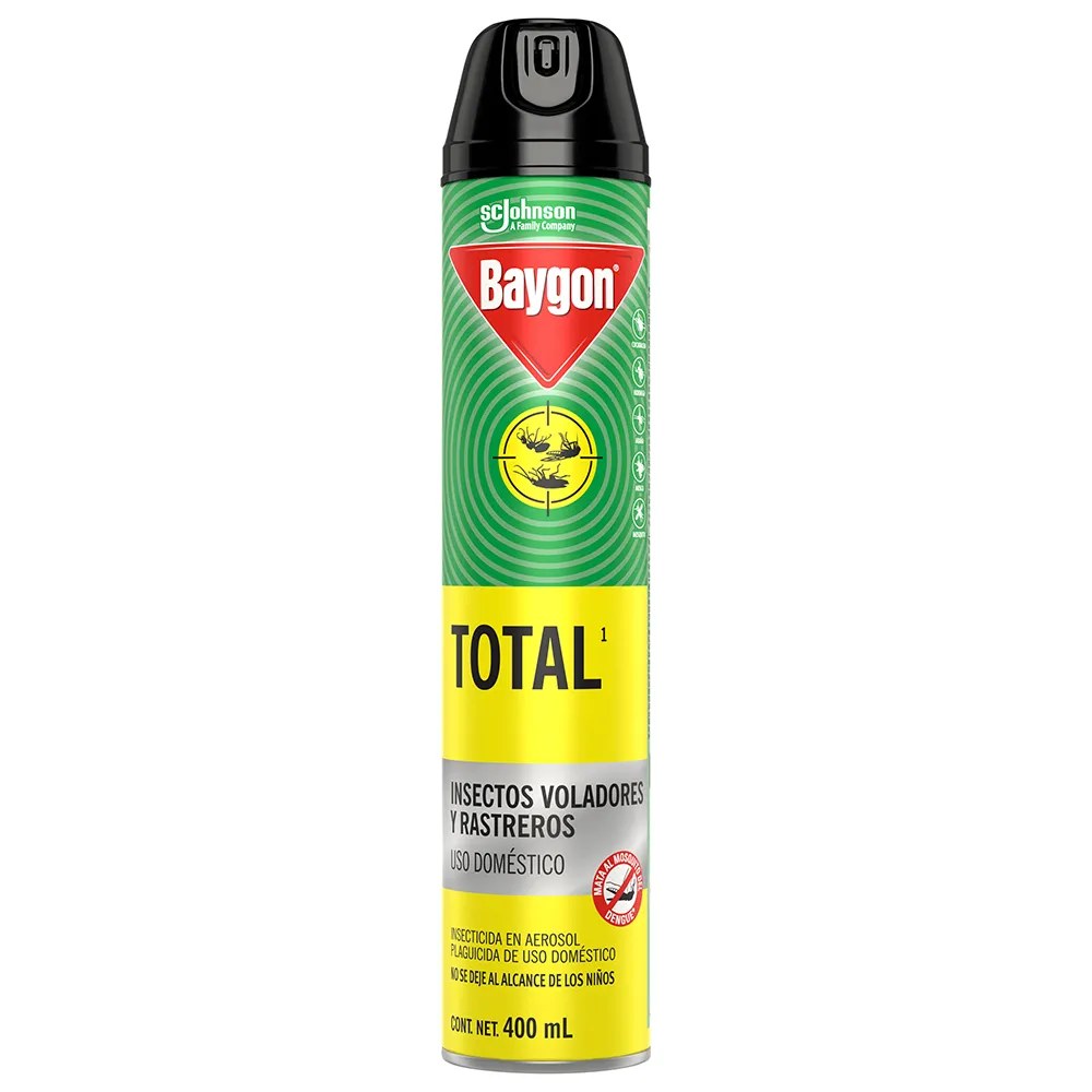 Insecticida Baygon Total Aerosol 400ml
