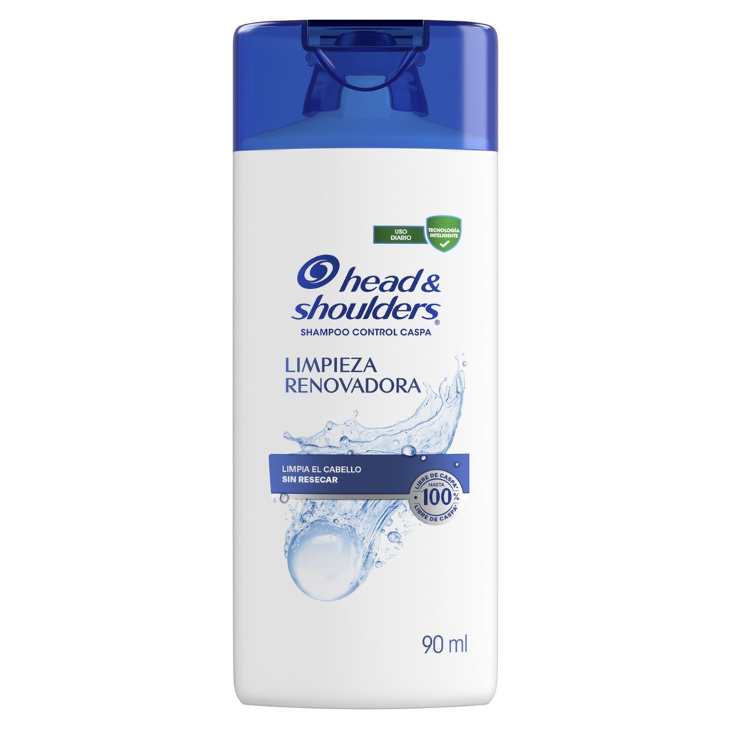 Shampoo H&S Limpieza Renovadora 90ml