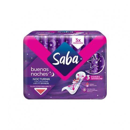 Toalla Fem Saba Buenas Noches Calas (8 pzas)
