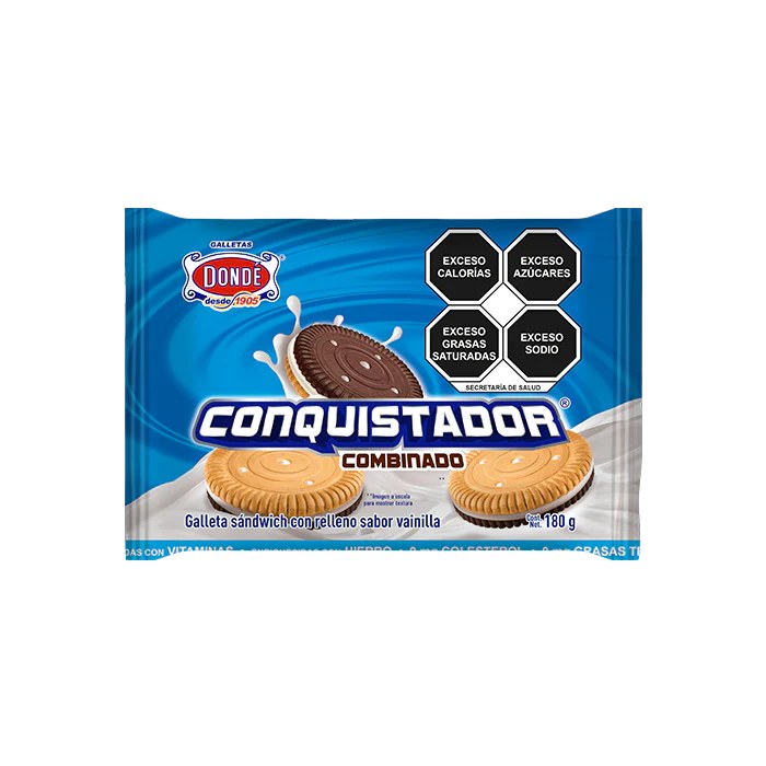 Galleta Conquistador Combi 180g