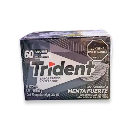 Trident Xtra Care 10S Menta fuerte
