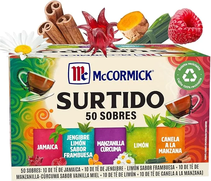 Te McCormick sobre de Sabores surtido