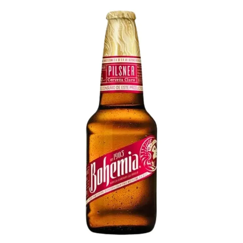 Cerveza Bohemia Pilsner clara 355 ml