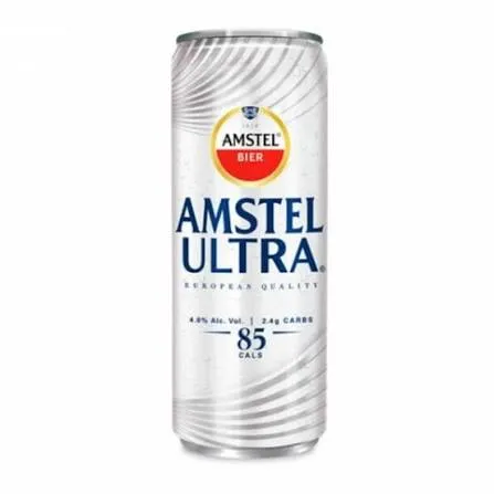Cerveza Amstel Ultra lata 355 ml
