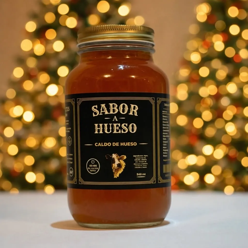 Caldo Res con verduras frasco 940ml