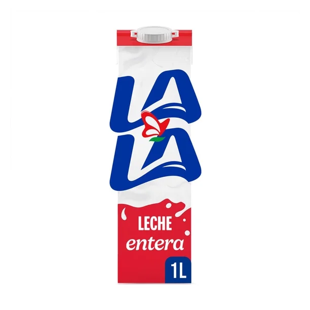 Leche entera LaLa 1L