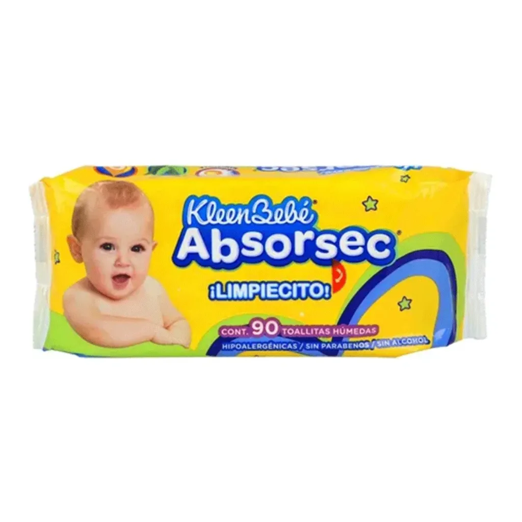 Toallitas KleenBebe paq. 90 pzs