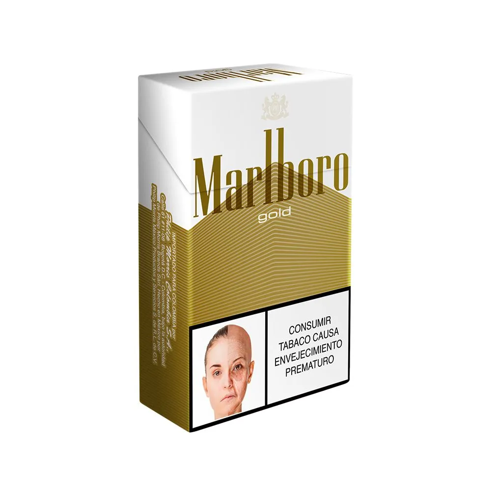 Cigarros Marlboro Gold cajetilla 20 pzs