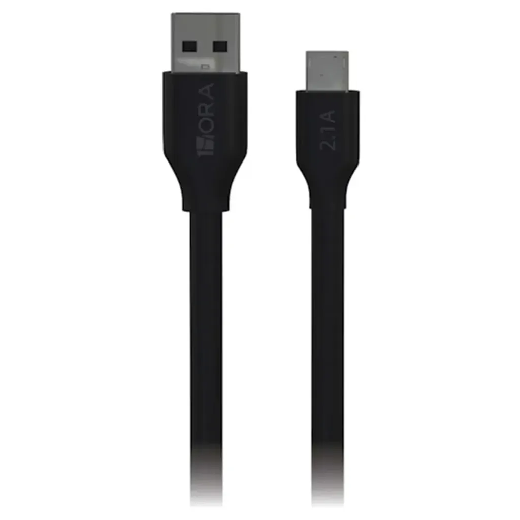 Cable Micro negro USB marca 1HORA