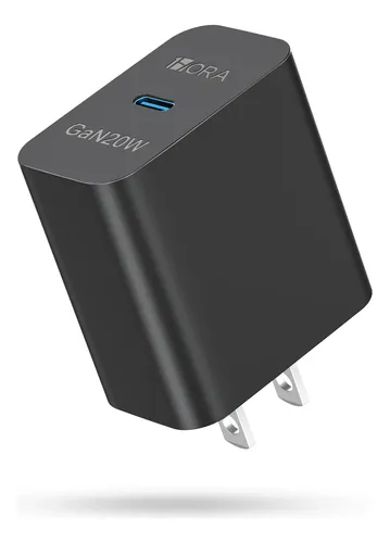 Cubo carga USB negro 10W marca 1HORA