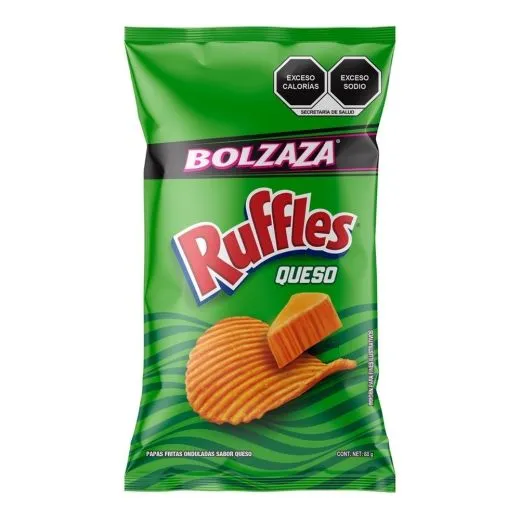 Ruffles Queso Bolzaza 88g