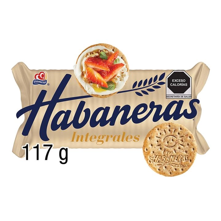 Galleta Habaneras integral 117g